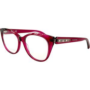 Swarovski SK5469 Womens Plastic Eyeglass Frame 072 Shiny Pink 53-15